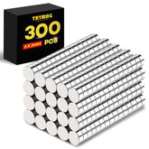 TRYMAG imanes pequeños de 6x3 mm en estuche, ideal para manualidades.