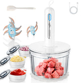 TTFTTF procesador de alimentos de vidrio con capacidad de 8 tazas para la familia.
