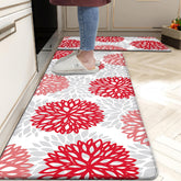 Tubeamin alfombras de cocina anti-deslizantes con acolchado para mayor confort al cocinar.