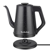 Hervidor Tuehakny 1L con cuello de cisne, capacidad para varias tazas.