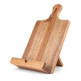 Twine: soporte libro cocina acacia, base estable para recetas y tabletas durante la cocción