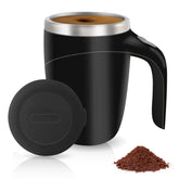 TXLOOK Taza mezcladora automática en acción, ideal para café y leche