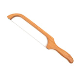 TYOARO cuchillo pan arco 16 pulgadas, hoja serrada para rebanar hogazas sin aplastar