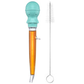 U-Taste inyector pavo inclinado 1.5oz, manejo cómodo para rociar jugos.