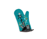 Ukonic manopla de horno con Jack y Sally, protege las manos al hornear postres.