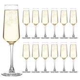 UMEIED copa de champagne, cristal claro, perfecto para brindar con estilo.
