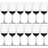 UMI UMIZILI vaso de vino de 12 onzas, conjunto de 12, perfecto para cenas y fiestas.