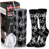 Vaso térmico Umigy con notas musicales de 20 onzas, ideal para viaje