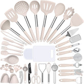 Set de utensilios Umite Chef de 43 piezas para cocción versátil.