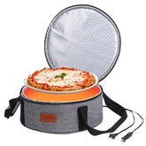 Uoxfill calentador de alimentos redondo para coche mantiene la comida caliente durante el viaje