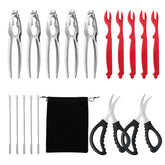 Upoomart conjunto de rompe-cáscaras para cangrejo, ideal para abrir mariscos con facilidad.