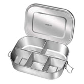 UPTRUST Bento de 5 compartimentos con capacidad 1400 ml para almuerzos variados