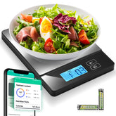 URAMAZ Balanza inteligente, vista frontal, control preciso de porciones en la cocina