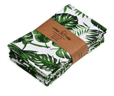 Toallas Urban Villa tropical, conjunto de 6, ideal para secar platos y manos.