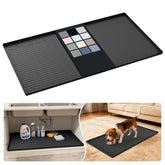 URMONA alfombrilla bajo fregadero, protección impermeable contra derrames y salpicaduras.