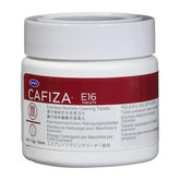 Urnex Cafiza tableta para cabezales de espresso, limpieza profunda y eficiente.