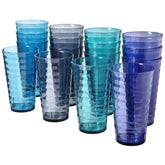 US Acrylic Splash: vaso de 18 onzas apilable para uso diario.