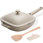 USELUCK Pix Pan con tapa cerrada para sellar sabores y controlar cocción.