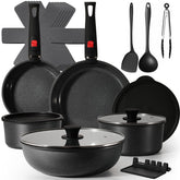 USELUCK set 21 piezas para cocina exterior, ideal para camping y viajes