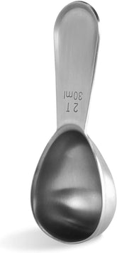 Cuchara medidora para café U-Taste en acero 18/8, anti-olor y duradera.