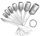 Cucharas U-Taste 1/8tsp, medición precisa para hornear.