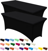 Mantel elastano de Utopia Kitchen para mesa de 4 pies con ajuste seguro.