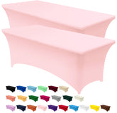 Funda Utopia Kitchen para mesa 8ft rosa, ajuste preciso para un acabado profesional.