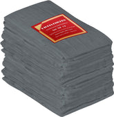 Utopia Kitchen: toallas de gasa 28x28 gris claro, para secar las manos.
