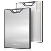 Tabla de cortar UYWLYCL doble cara con acero inoxidable, perfecta para cortes estables de carne.