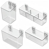Vacane organizador puerta-armario transparente para ver contenido fácilmente.