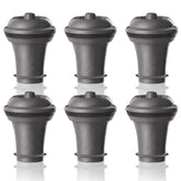 Tapones Vacuvin de vacío para vino, conjunto de 6, sellado hermético para conservar frescura.