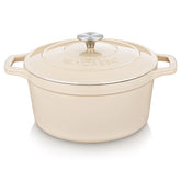 La olla Vancasso con tapa y mangos dobles, ideal para guisos familiares.