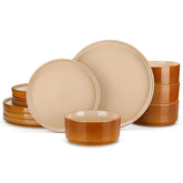 vancasso Onion plato 10 pulgadas para comidas diarias y presentación atractiva
