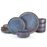 Vancasso Playa plato de cena gris-azul, experiencia diaria en la mesa