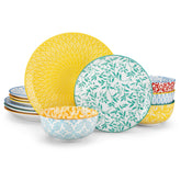 vancasso SELENE: conjunto de platos y tazones para 4 comensales, ideal para cenas diarias.