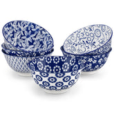 tazones de desayuno vancasso Selene, cerámica duradera, perfectos para cereal con leche.