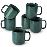 Tazas vancasso Starry 16oz verde para café o té