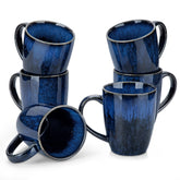 Vancasso STARRY: tazas cerámicas azules para leche o café diario en casa
