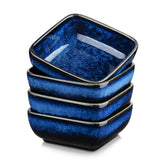 Vancasso Stern cuencos 6 onzas con acabado estrellado, ideales para salsas y aperitivos.