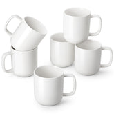 Taza Vancasso cafe-ceramica-blanca-16oz, ideal para café caliente.