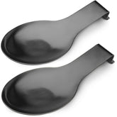 Descanso para cucharas VanlonPro en acero inoxidable, mantiene la encimera limpia y ordenada.