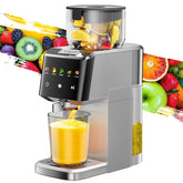 Extractor VCK con boca grande para frutas enteras y rápidas.