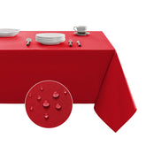 Funda de mesa Veblandy rectangular 60x84 impermeable para comer sin salpicaduras