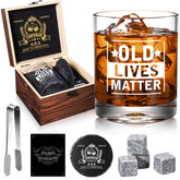 Vaso de whisky veecom 12 onzas con grabado para degustación