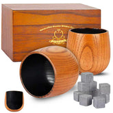 Veelgeluk vaso whisky carbonizado, realza notas de vainilla y humo para un sabor más profundo.