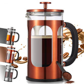 Prensa Francesa Veken 34oz cobre para café intenso en casa