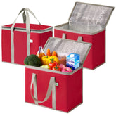 VENO bolsa frio aislada 3-pack para mantener alimentos frescos durante entregas.