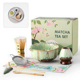 Tazón de matcha cerámico VENSEEN, diseño único para batidos suaves