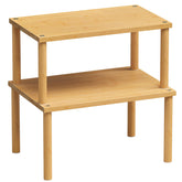 VERTORGAN estante-organizador-bambu-compacto ideal para ordenar especias en la encimera.