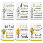 Toallas Vesici de amistad cristiana, frente, ideal para decorar la cocina.